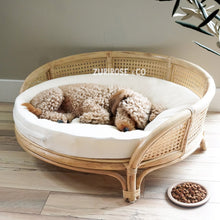 Load image into Gallery viewer, rattan dog bed basket and rattan furniture