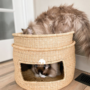Dual Cat Bed Basket