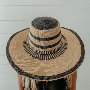 Wicker Sun Hat - Sun Hat Women
