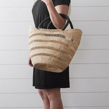 Load image into Gallery viewer, wicker bag and straw bag women