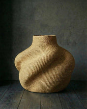 Load image into Gallery viewer, Bolga Wave Floor Basket 01