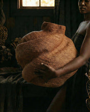 Load image into Gallery viewer, Ghana bolga Wave Basket Decor