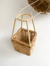 Load image into Gallery viewer, rattan wicker hot air balloon - nursery decor with wicker