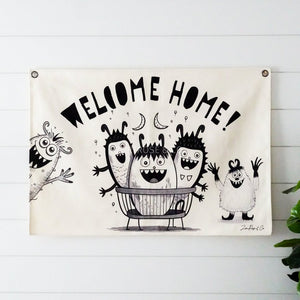 24"x36" Nursery Canvas Banner - ZuriRose & Co LLC