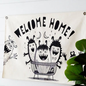 24"x36" Nursery Canvas Banner - ZuriRose & Co LLC