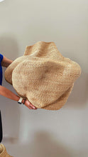Load image into Gallery viewer, Bolga Wave Floor Basket 01