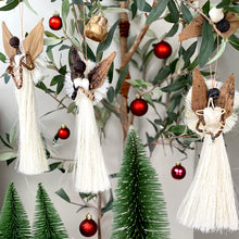 Load image into Gallery viewer, 2 Christmas Sisal Angels