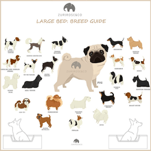 Load image into Gallery viewer, Large Woven Dog Bed - ZuriRose &amp; Co LLC