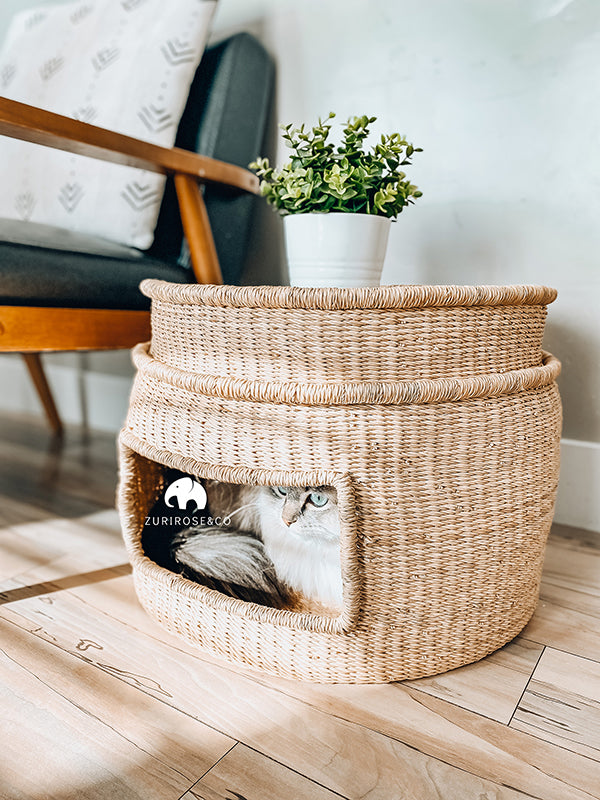 Dual Cat Bed Basket