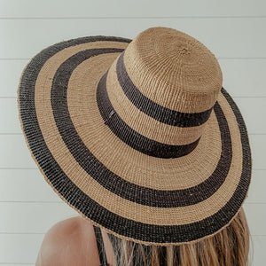 Natural Woven Hat - African Summer Hat