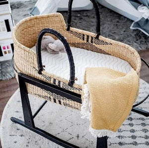 wicker baby basket