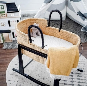 moses basket seagrass