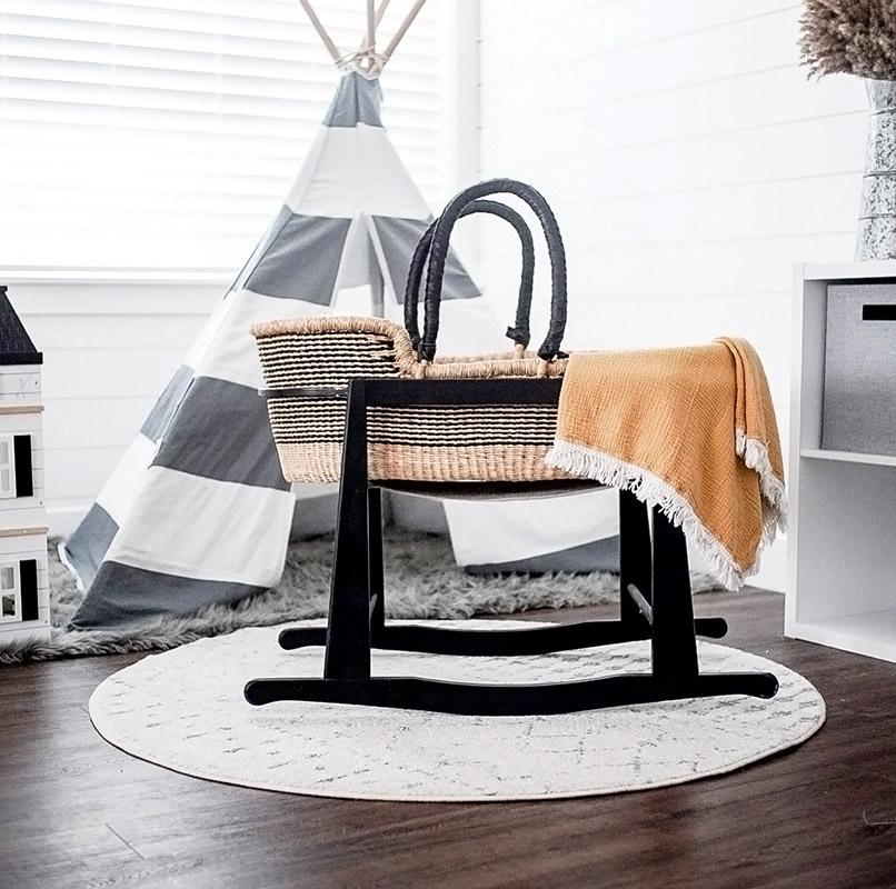 natural organic moses basket