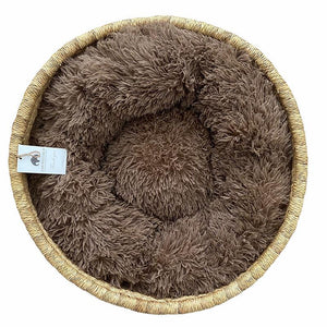 African Moses Basket - Cat-Small Dog Bed With Cushion
