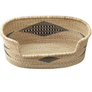Large Woven Dog Bed