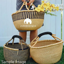 Load image into Gallery viewer, Market basket, Shopping basket and vegetable basket