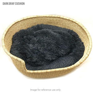 Dog Cushion - Dark Gray