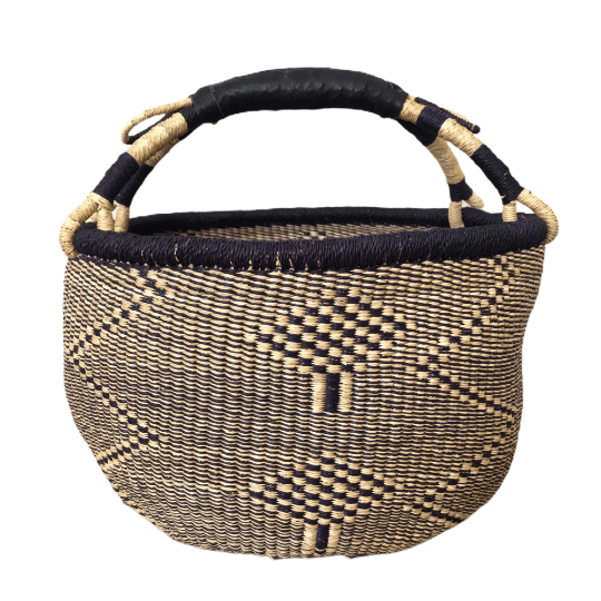 XL Bolga Market Basket - ZuriRose & Co LLC