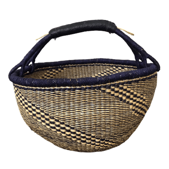XL Bolga Market Basket - ZuriRose & Co LLC