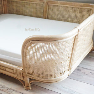 XL Handmade Rattan Dog Bed | Rattan Pet Bed | Dog Basket Bed | Wicker Dog Bed Basket | Woven Dog Bed Basket | Natural Pet Bed | Pet Basket