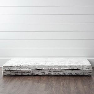 MudCloth Dog Bed - XXL African MudCloth Dog Bed