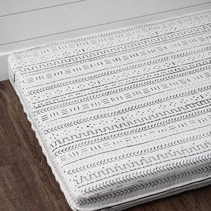 MudCloth Dog Bed - XXL African MudCloth Dog Bed