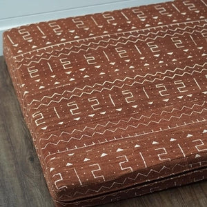 MudCloth Dog Bed - XXL African MudCloth Dog Bed