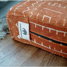 Load image into Gallery viewer, MudCloth Dog Bed - XXL African MudCloth Dog Bed