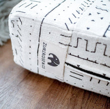 Load image into Gallery viewer, MudCloth Dog Bed - XXL African MudCloth Dog Bed