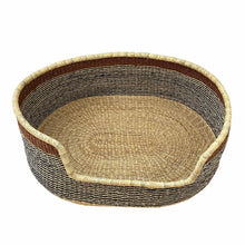 Load image into Gallery viewer, boho rattan dog bed