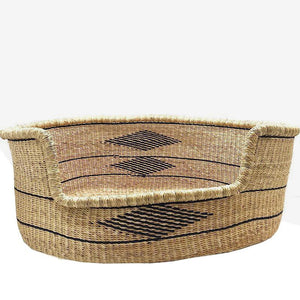 Large Woven Dog Bed - ZuriRose & Co LLC