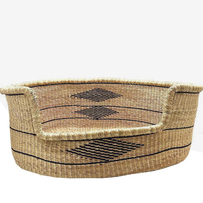 Large Woven Dog Bed